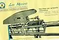 Catalogue Morandi's silk screen machine S1