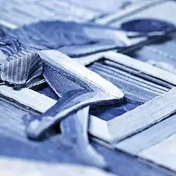 Detail of Ian Berry's work