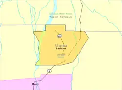 Detailed map of Anderson