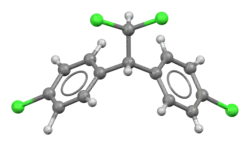 Ball-and-stick model of the DDD molecule