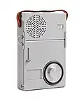 Braun TP1 portable transistor radio and phonograph, 1959[60]