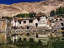 View of Digger village