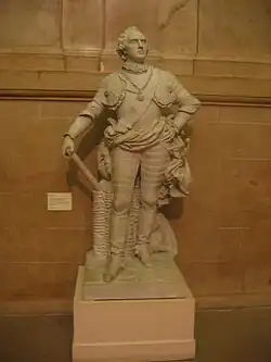 The Maréchal de Saxe by François Rude