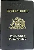 Diplomatic passport (until 2005)