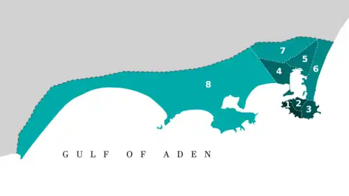Districts of Aden