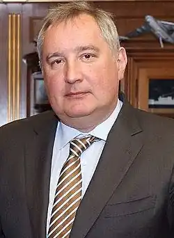CEO of the Roskosmos Dmitry Rogozin