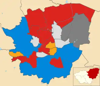 2006 results map