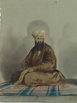 Khan, as sketched by Walter Fane