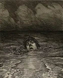 Downfall, from the series A Life, Opus VIII, no. 12 (1884), etching and drypoint, 27.6 × 22.8 cm, Art Institute of Chicago, Gift of Jack Daulton
