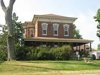 The Dr. Christopher Souder House in Larwill