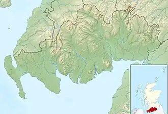 Loch Ryan Loch Rìoghaine is located in Dumfries and Galloway