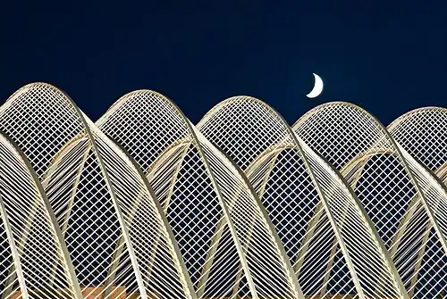 Walkway canopy of L'Umbracle