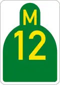 Metropolitan route M12 shield