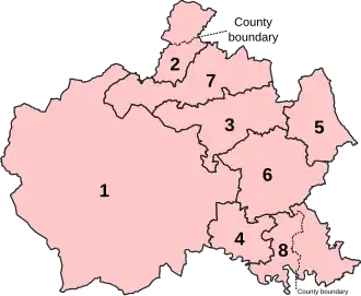 Parliamentary constituencies in Durham (2024–present)