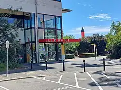 This is an image of the entrance to the Mount Lawley campus library.