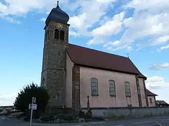 The church in Eschwiller