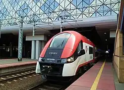 Greater Poland Railways train at Poznań Główny.