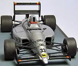 The Eurobrun 189B from 1990 season, Eurobrun's last season