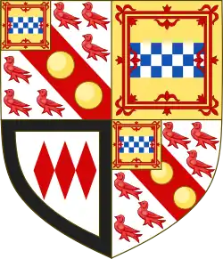 Arms of the Earl of Wharncliffe