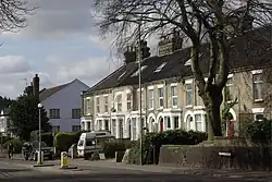 Earlham Road seen from the Heigham Road/Mill Hill Road junction.