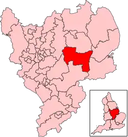 Map of constituency