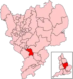 Map of constituency