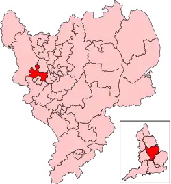 Map of constituency