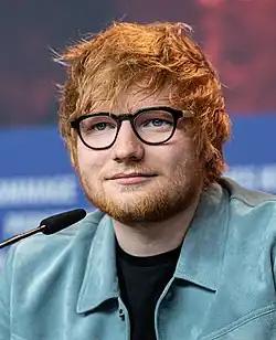 Singer Ed Sheeran