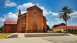 Catholic missionary centre established in 1917. Centre for Arua Diocese in 1959