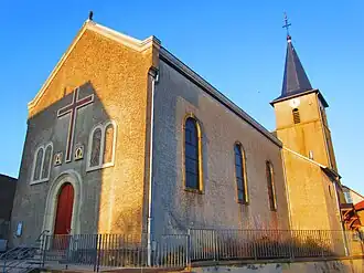 The church in Kirsch-lès-Sierck
