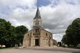 The church in Boucé