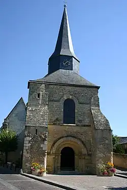 The church in Ballan-Miré