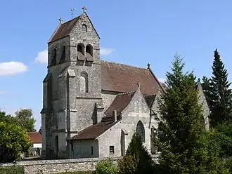 The church in Saint-Étienne-Roilaye