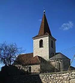 The church in Grèzes