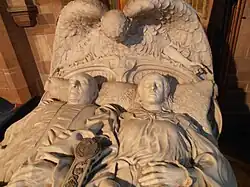 William and Catherine Gladstone monument, St Deiniol's Church, Hawarden