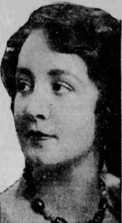 Eleanor La Mance, from a 1929 publication
