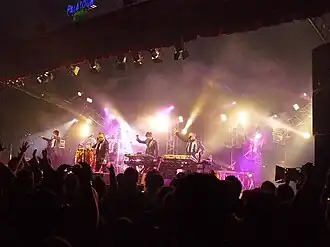 Elio e le Storie Tese in concert in 2008