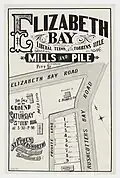 Elizabeth Bay - Elizabeth Bay Rd, Rushcutters Bay Rd, 1886