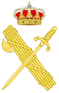 Emblem of the Guardia Civil, a law enforcement agency from Spain