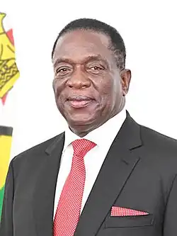 Emmerson Mnangagwa (LLB 1972), 3rd president of Zimbabwe