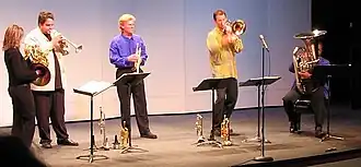 Empire Brass performing in 2006