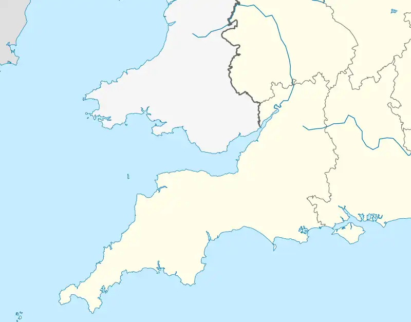 2022–23 Southern Football League is located in Southwest England