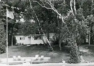 Cottage, looking north (1974)