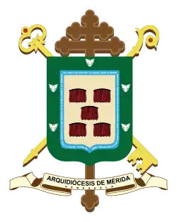 Coat of arms of the Archdiocese of Mérida