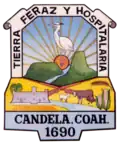 Coat of arms of Candela