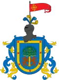 Coat of arms of the Intendence of Guadalajara since 1793 to 1989.
