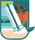 Official logo of Puerto Morelos