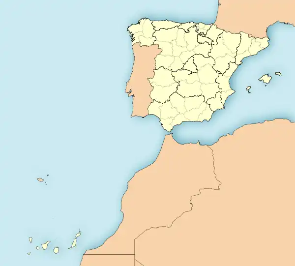 Tejeda is located in Spain, Canary Islands
