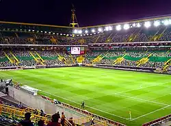 Estádio José Alvalade, Capacity: 50,095