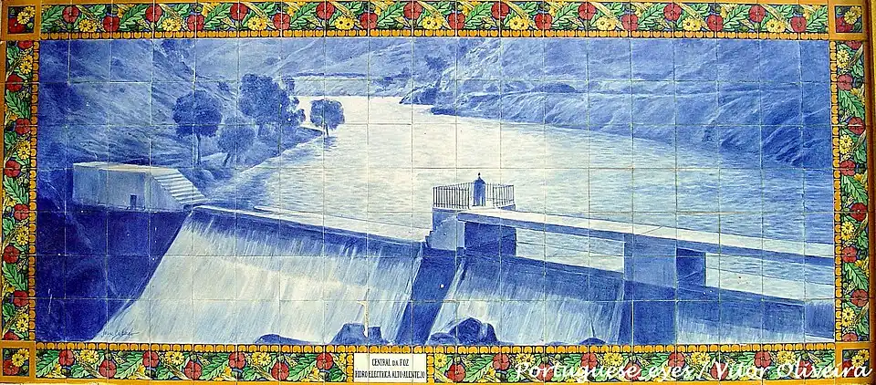 "Foz Station" at the Vale do Peso Train Station